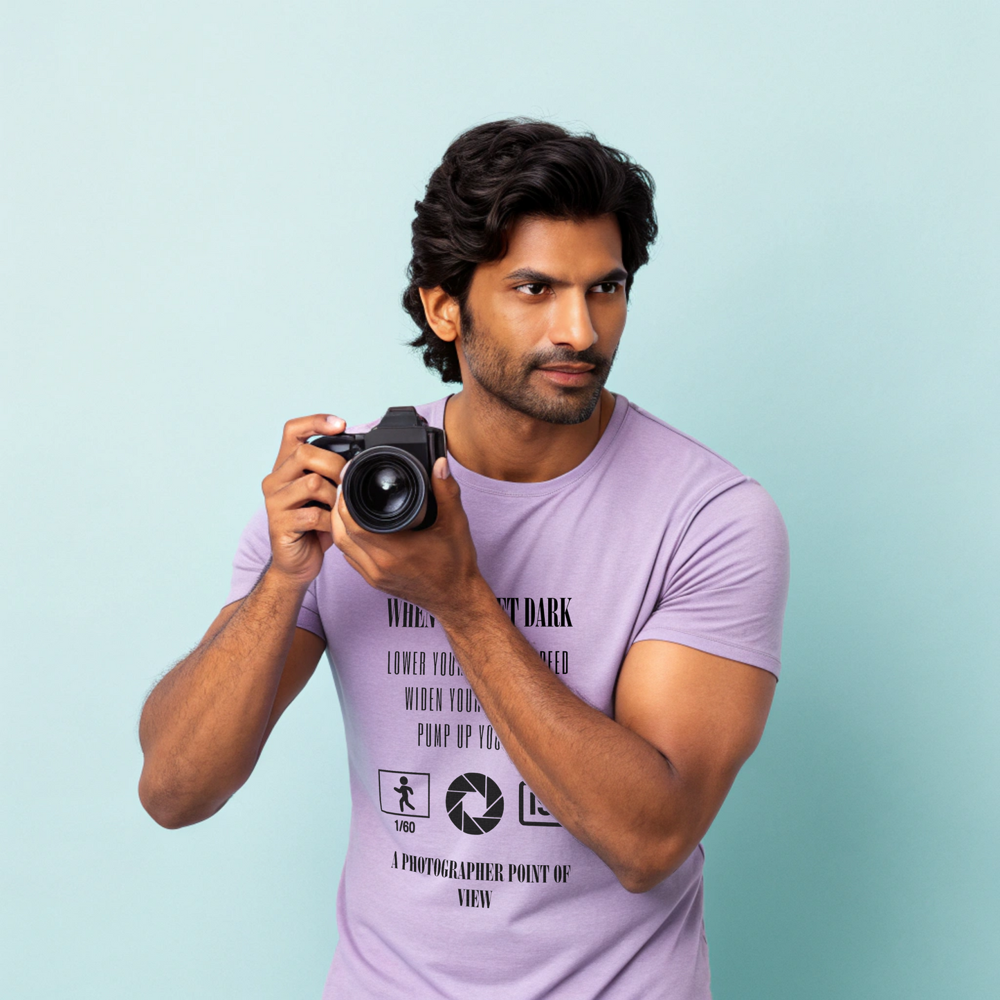 Photographer's Philosophy T-shirt - Unisex Classic Crew T-Shirt (L)
