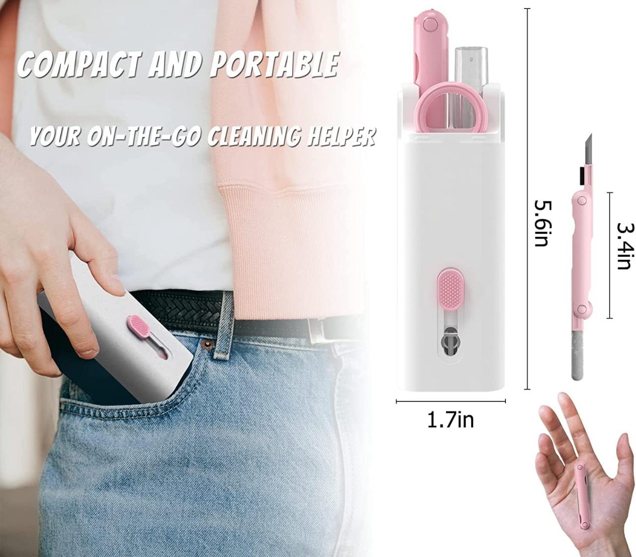 TechTidy Pro: 7-in-1 Gadget Cleaning Kit