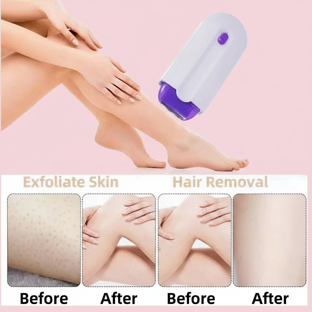 GlowSmooth™ Handset – Effortless hair removal at home, Hair-Free Skin