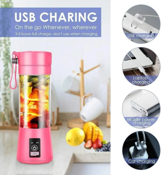 Smart Rechargeable Ultra-Compact Travel Juicer