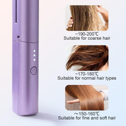 GlamRush X™   - Cordless, Rechargeable Mini Straightener