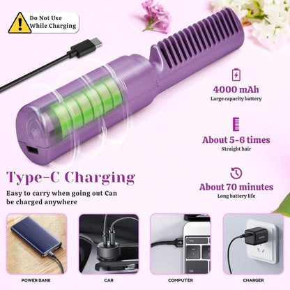 GlamRush X™   - Cordless, Rechargeable Mini Straightener
