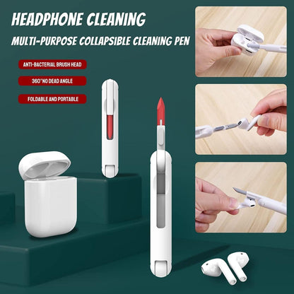 TechTidy Pro: 7-in-1 Gadget Cleaning Kit