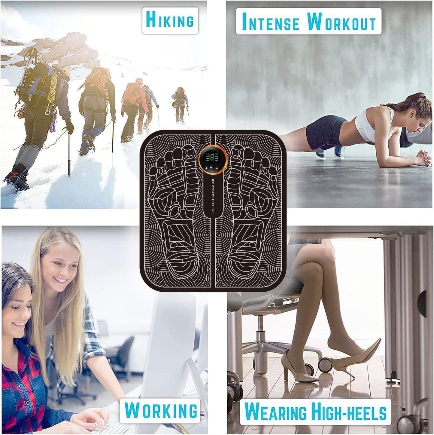 ReviveStep™ Smart EMS Foot & Leg Massager