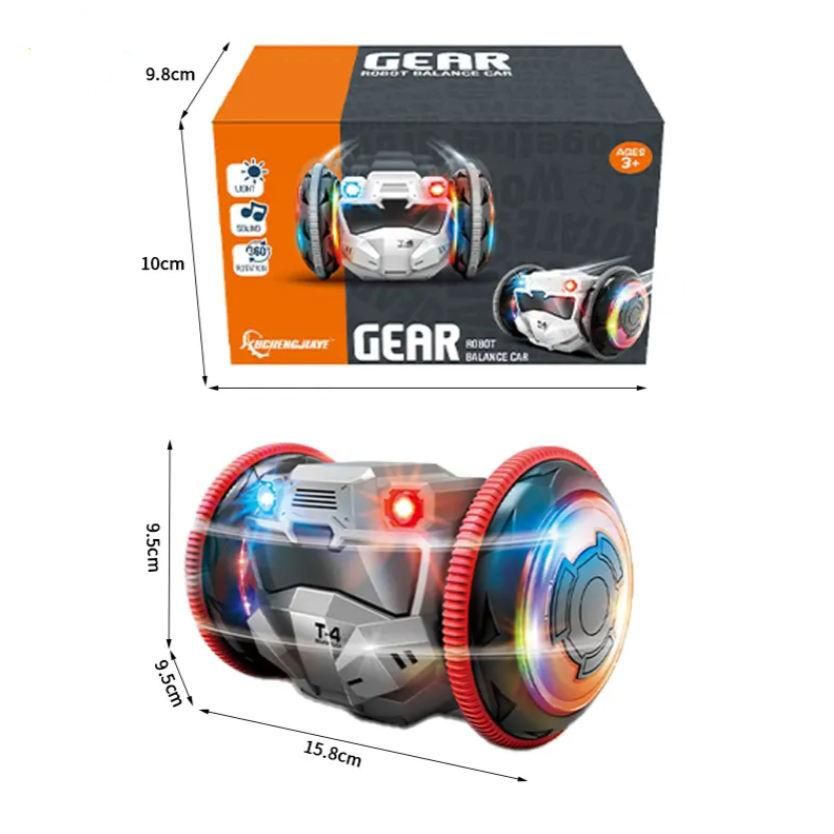 RoboGlide 360 - The Ultimate Balance & Light-Up Toy Car