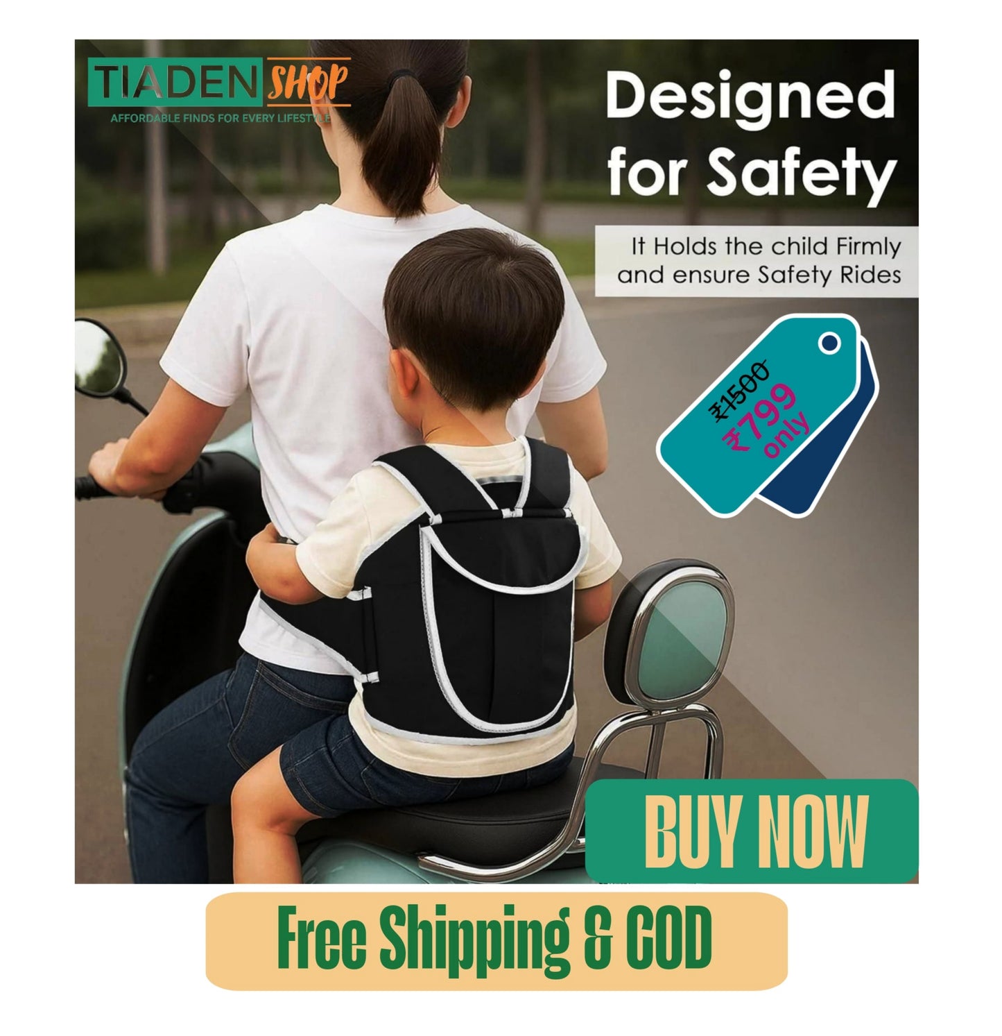 RideBuddy Kids Belt