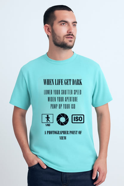 Photographer's Philosophy T-shirt - Unisex Classic Crew T-Shirt (L)